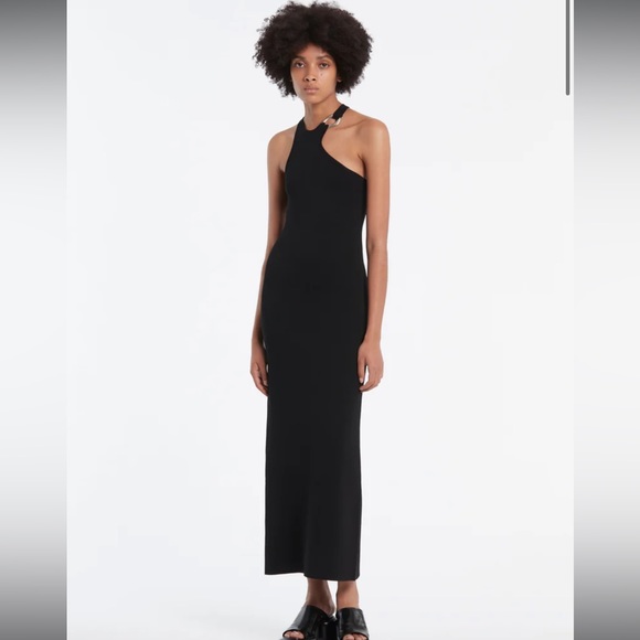 SIR AUDE OPEN BACK DRESS BLACK SZ 1 - Picture 5 of 8